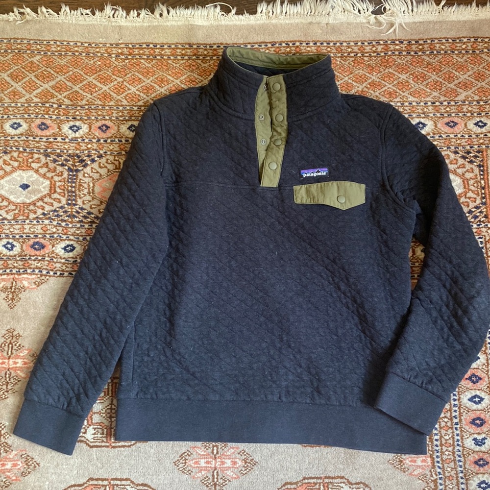 Women's Organic Cotton Quilt Snap-T Pullover